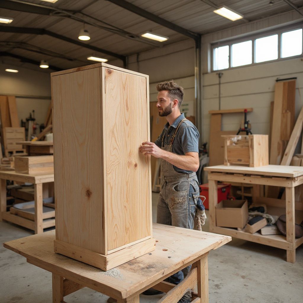 Процес збірки меблів